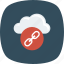 cloud, link, network, storage, weather 