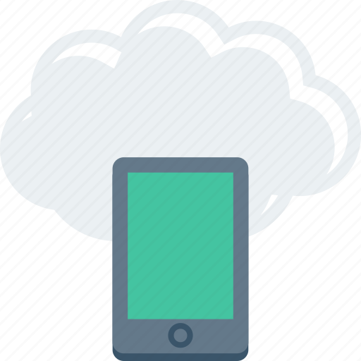 Cloud, iphone, mobile, phone, smartphone icon - Download on Iconfinder