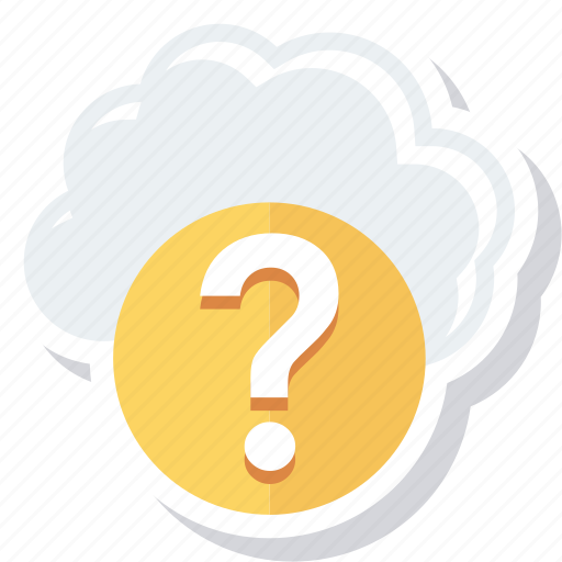 Ask, cloud, faq, question icon - Download on Iconfinder