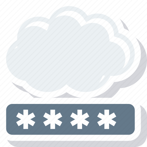 Cloud, network, password icon - Download on Iconfinder
