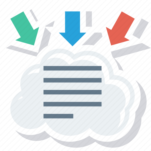Cloud, docs, parameters, text icon - Download on Iconfinder