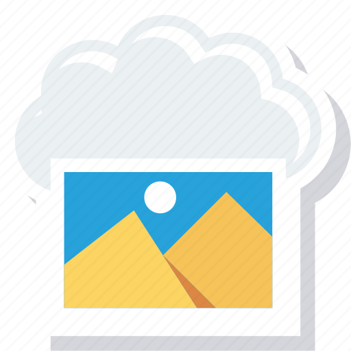 Cloud, image, photo, storage icon - Download on Iconfinder