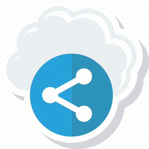 Cloud, send, share icon - Download on Iconfinder