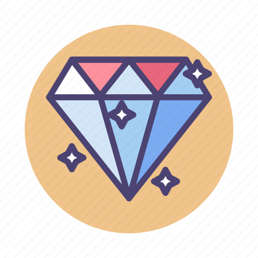 Clean code, crystal, diamond, gemstone, high quality, hq, premium icon - Download on Iconfinder