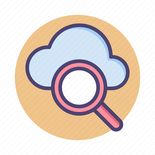 Search, browse, cloud search, find, view, zoom icon - Download on Iconfinder