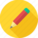 edit, pencil, write, draw, stationary, writing