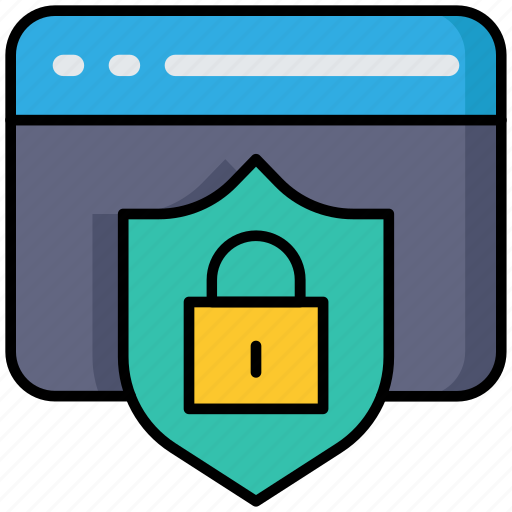 Seo, web, security, shield, protection, website icon - Download on Iconfinder