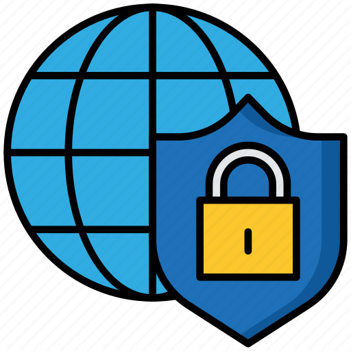 Seo, protection, global, security, shield icon - Download on Iconfinder