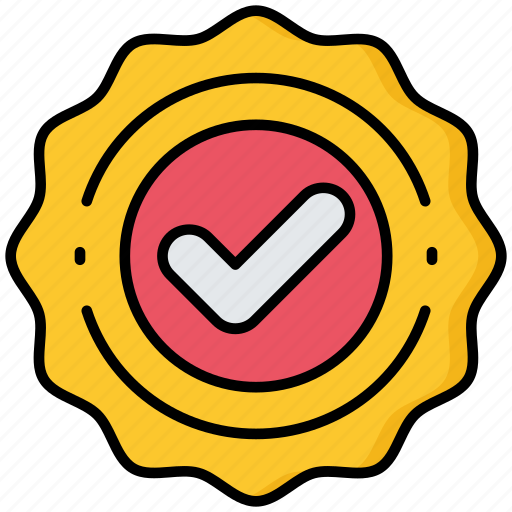 Seo, quality, certificate, approved, badge icon - Download on Iconfinder