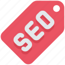 seo, tag, label, category, price