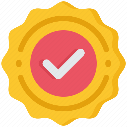 Seo, quality, certificate, approved, badge icon - Download on Iconfinder