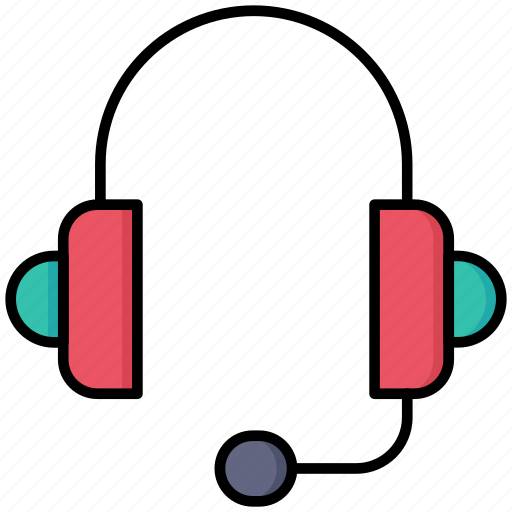 Seo, headphone, service, headset, mic, support icon - Download on Iconfinder