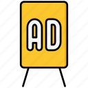seo, ad, advertising, stand, marketing, billboard