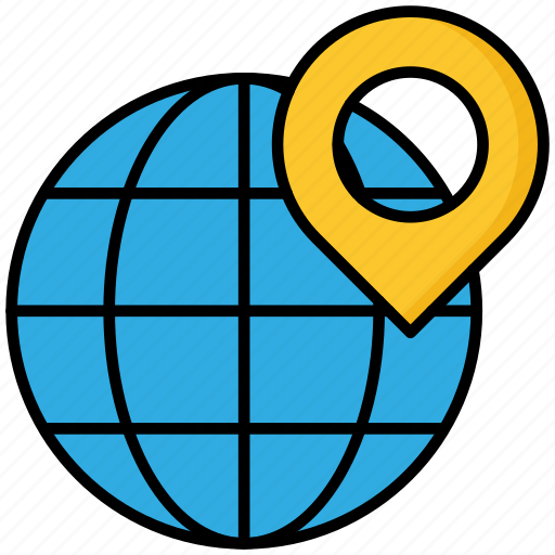 Seo, local, location, map, globe, gps icon - Download on Iconfinder