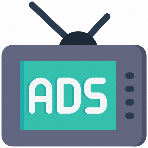 Seo, ads, television, advertising, broadcast, tv ads icon - Download on Iconfinder