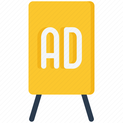 Seo, ad, advertising, stand, marketing, billboard icon - Download on Iconfinder