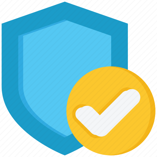 Seo, shield, security, protection, safety, checkmark icon - Download on Iconfinder