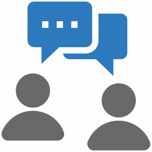 Chatting, dialogue, discuss, seo, talk icon - Download on Iconfinder