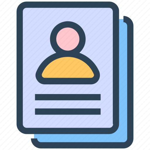 Documents, duplicate, files, portfolio, profile, resume, seo icon - Download on Iconfinder