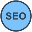 circle, optimization, search engine, seo, web