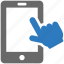 hand, par per click, seo, smartphone, touch screen, web 