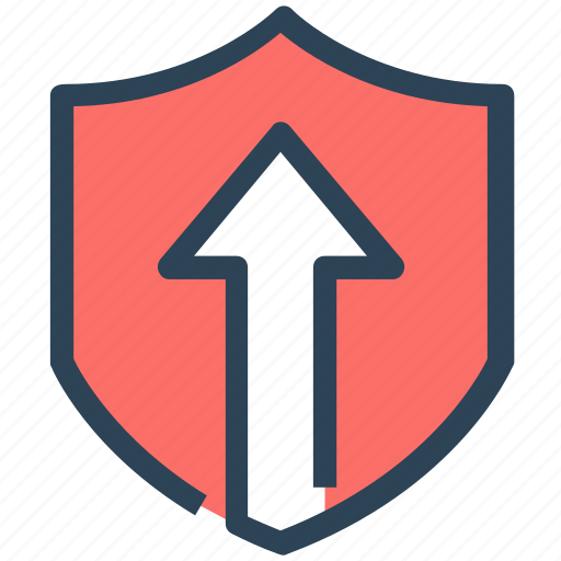 Optimization, protection, security, seo, shield, upload icon - Download on Iconfinder