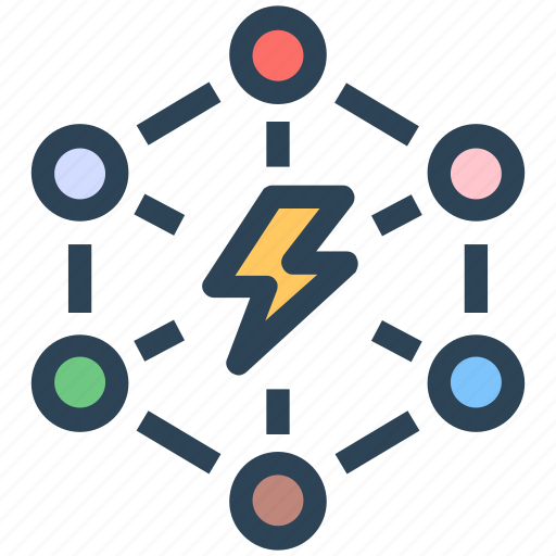 Connection, flash, link, seo, thunder icon - Download on Iconfinder