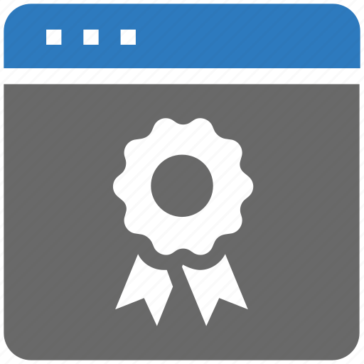 Award, browser, optimization, quality, seo, web, webpage icon - Download on Iconfinder