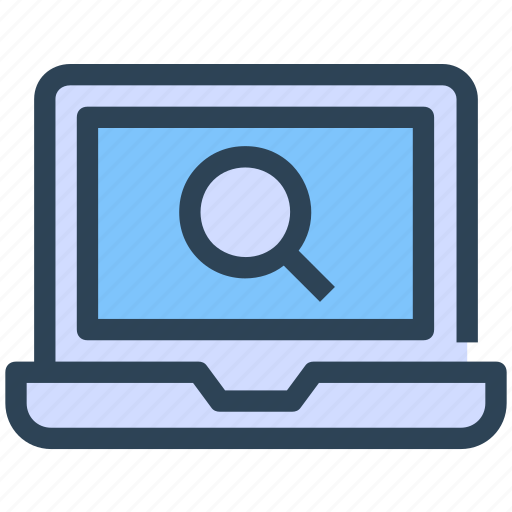 Find, laptop, search, seo, web icon - Download on Iconfinder