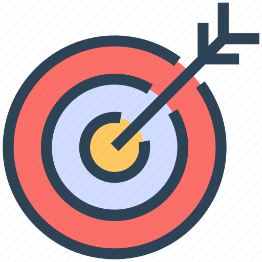 Aim, bulls-eye, focus, goal, seo, target icon - Download on Iconfinder