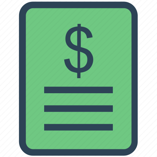 Budget, document, invoice, sales report, seo icon - Download on Iconfinder
