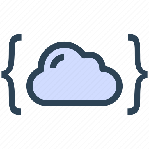 Brackets, cloud, data, seo, storage icon - Download on Iconfinder
