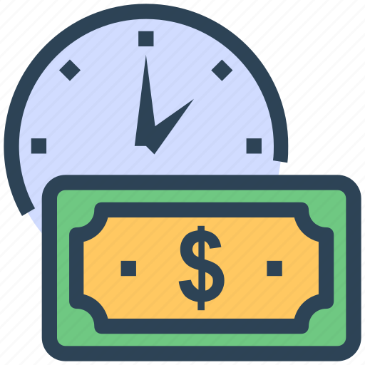 Budget estimate, investment, money, seo, time icon - Download on Iconfinder