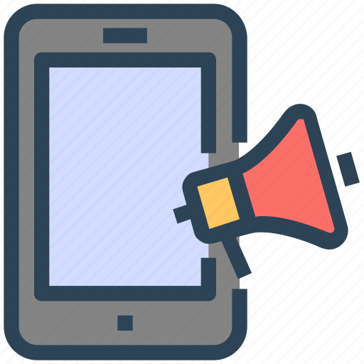 Megaphone, mobile marketing, promotion, seo, speaker, web icon - Download on Iconfinder