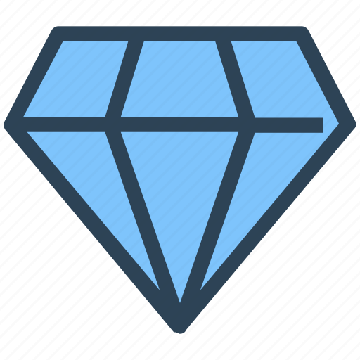 Clean code, custom development, diamond, price creation, seo, stone icon - Download on Iconfinder