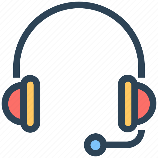 Customer support, earphone, headphone, listening, seo icon - Download on Iconfinder