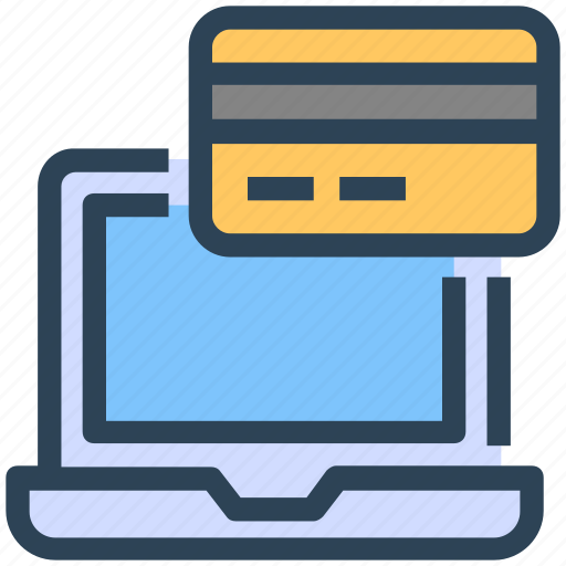 Checkout, credit card, laptop, online payment, seo, web icon - Download on Iconfinder