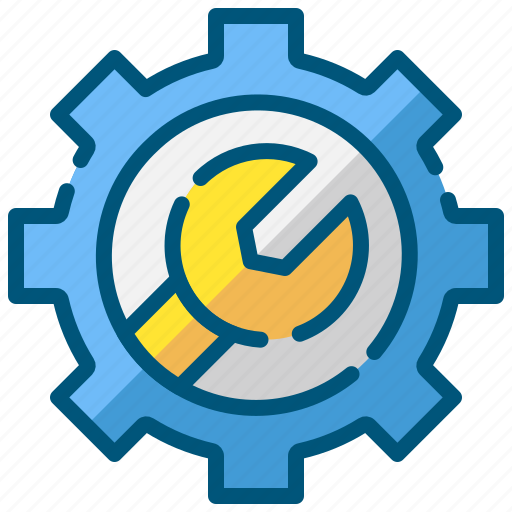 Technical support, service, repair, gear, settings, options, customer support icon - Download on Iconfinder