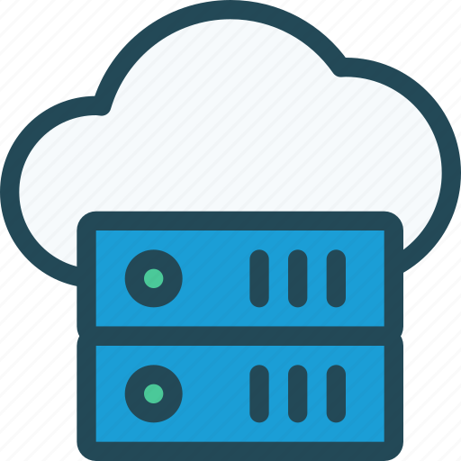 Cloud, computing, database, hosting, server, storage, vps icon - Download on Iconfinder