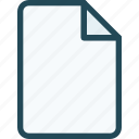 document, extension, file, format, page, paper, sheet