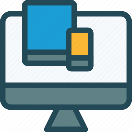 Computer, devices, gadget, mobile, responsive, screen, tablet icon - Download on Iconfinder