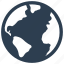 earth, global, browser 