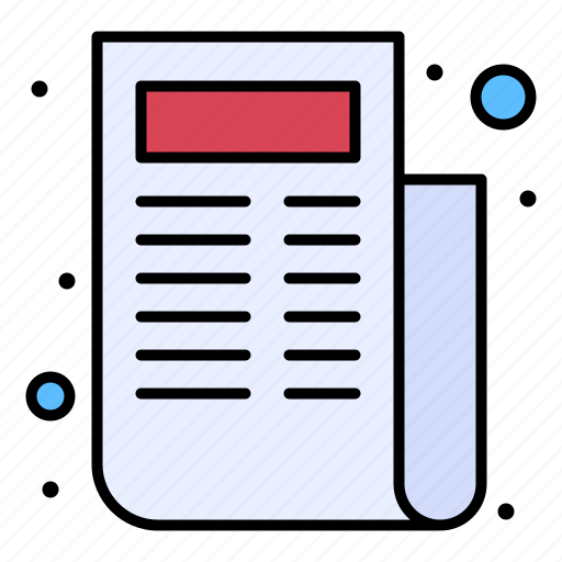 Ad, news, paper, script icon - Download on Iconfinder