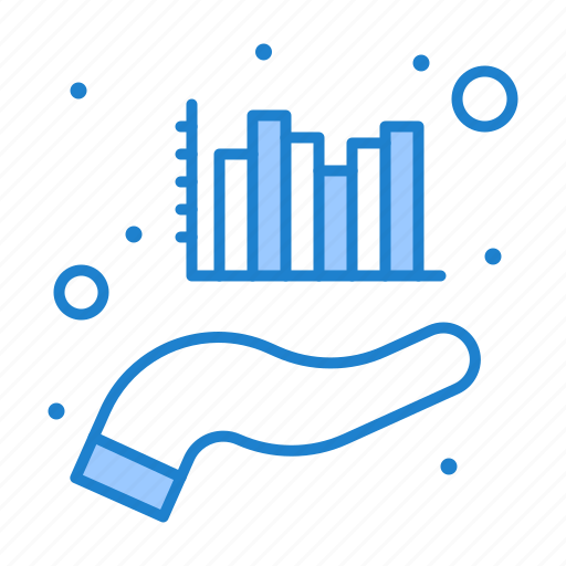 Analysis, chart, graph, hand, marketing icon - Download on Iconfinder