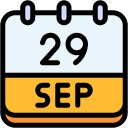 calendar, september, twenty, nine, date, monthly, time, month, schedule