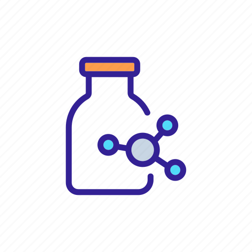 Chemical, composition, formula, laboratory, molecular, production, serum icon - Download on Iconfinder