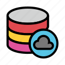 cloud, database, datacenter, server, storage