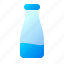 bottle, milk, water 