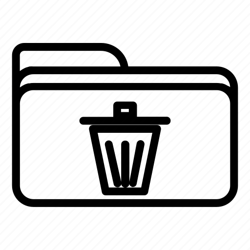 Trash folder, bin, can, cancel, close, control, cross icon - Download on Iconfinder