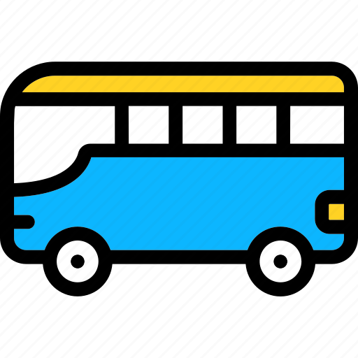 Airport, bus, travel, shuttle, transportation icon - Download on Iconfinder